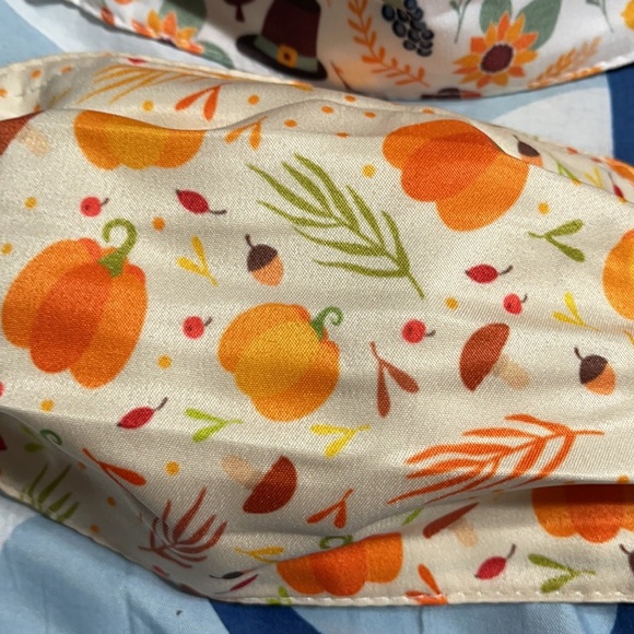 New set/4 Fall face masks - Picture 3 of 6